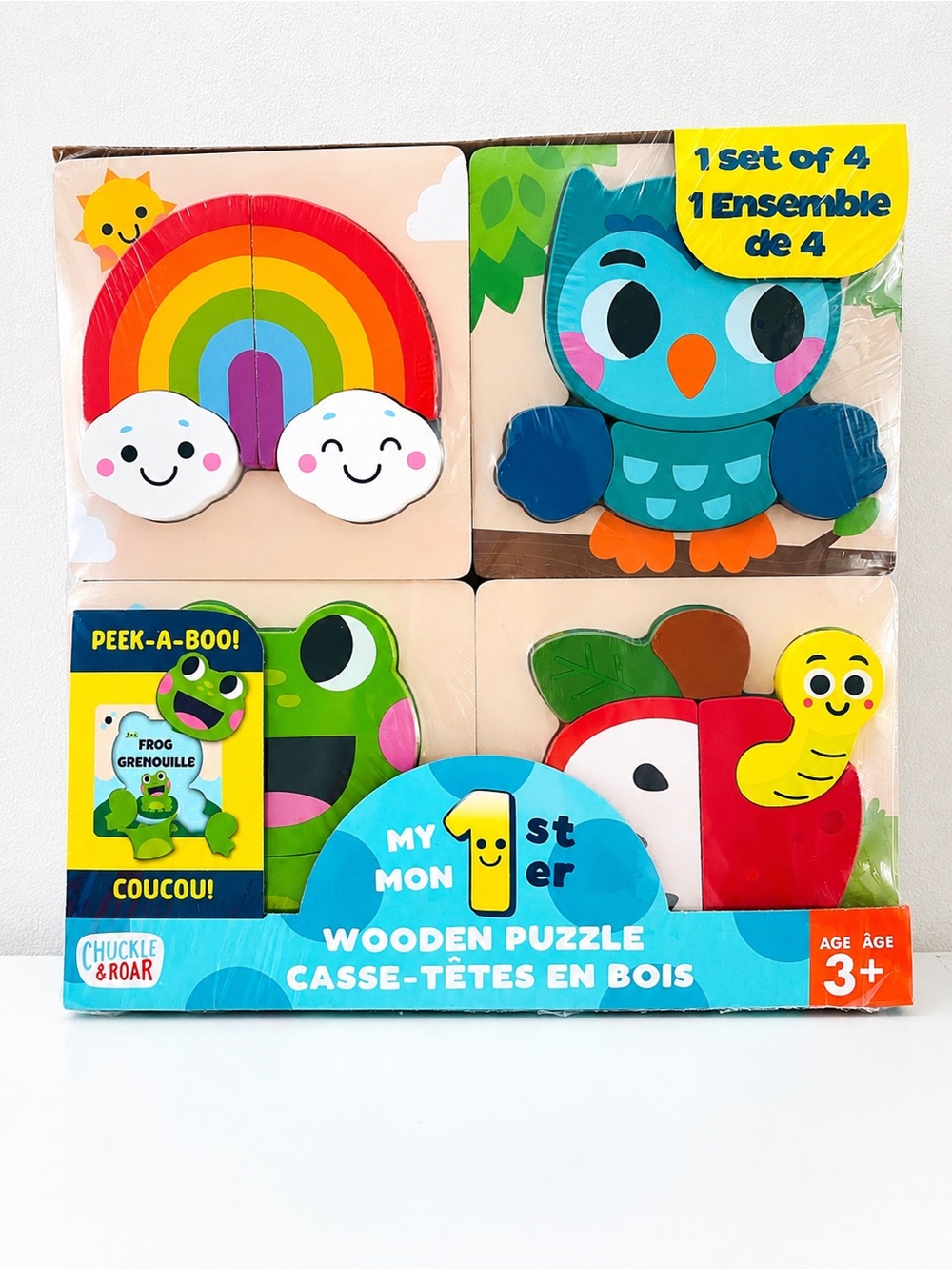 Wooden Toy Puzzle Set